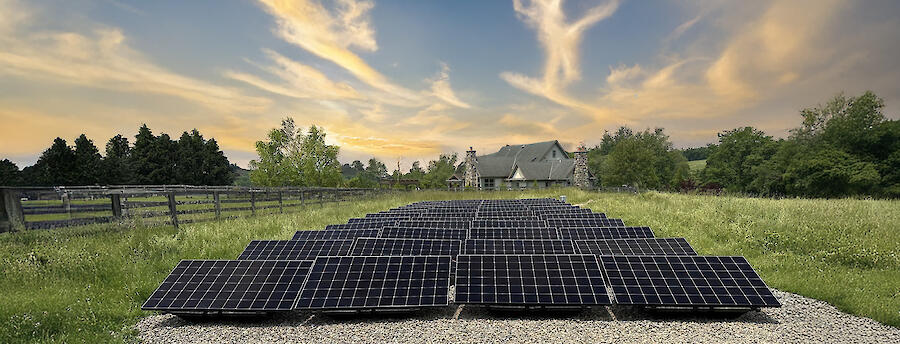 Solar Farm Image - Homepage